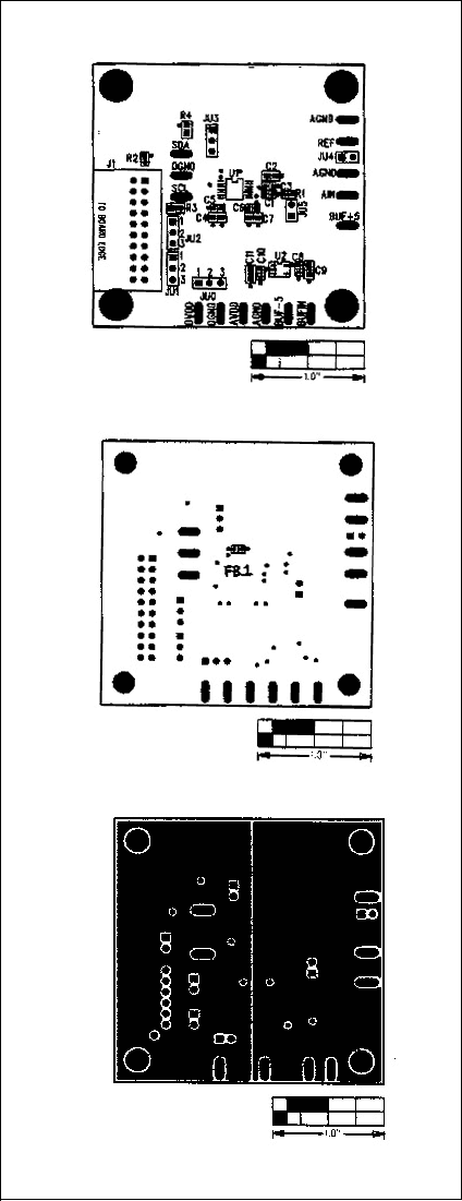 圖2. 分離的模擬地和數(shù)字地