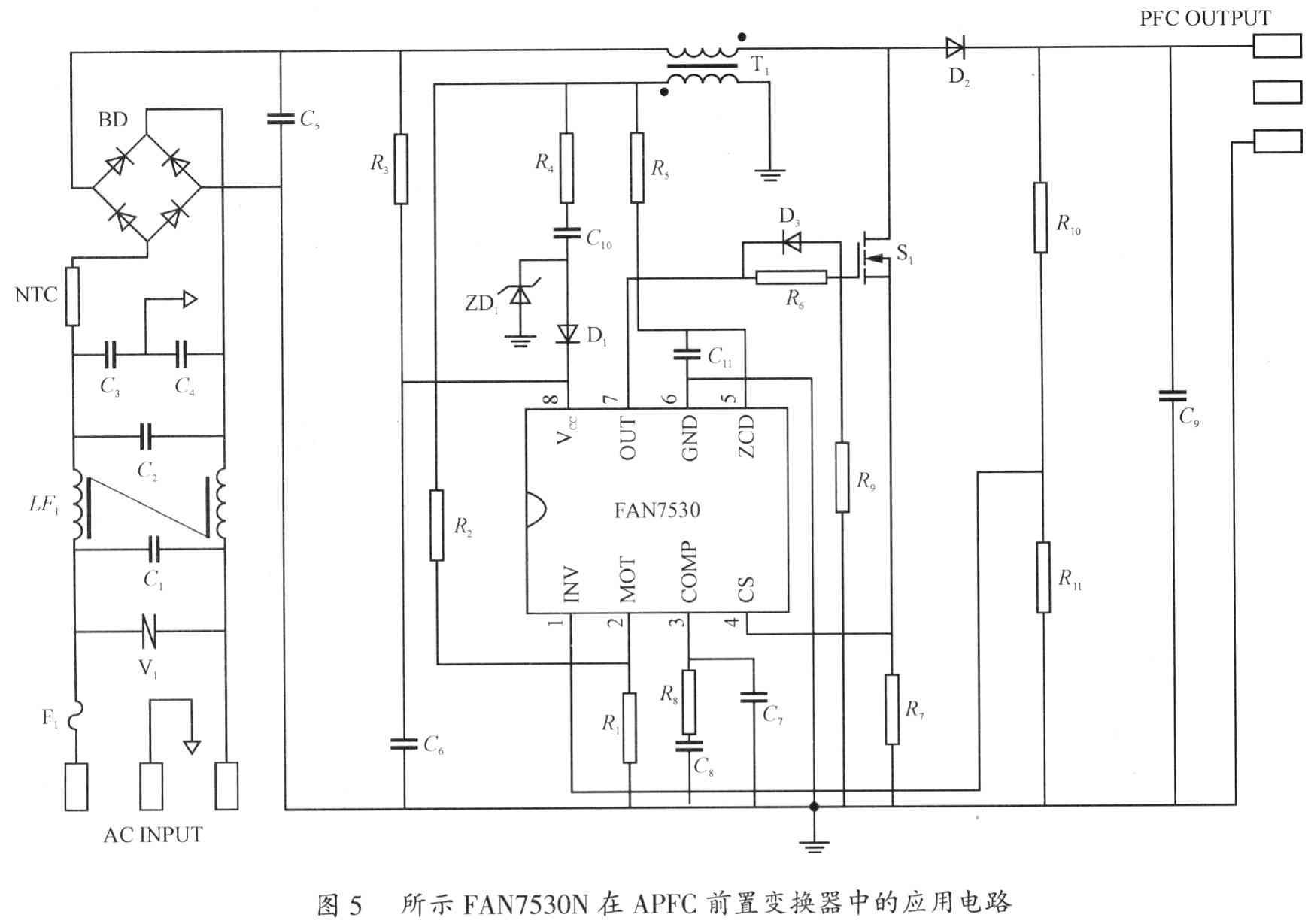 電壓臨界工作模式的有源功率因數(shù)校正器的設(shè)計應(yīng)用