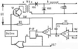 理想空載下電流型pwm電路