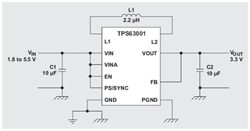 典型的應(yīng)用電路