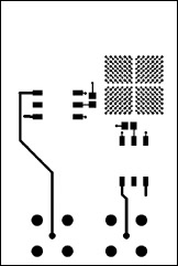 Figure 1-3. DS3151 Single-port, T3/E3 LIU layout—top conducting layer.