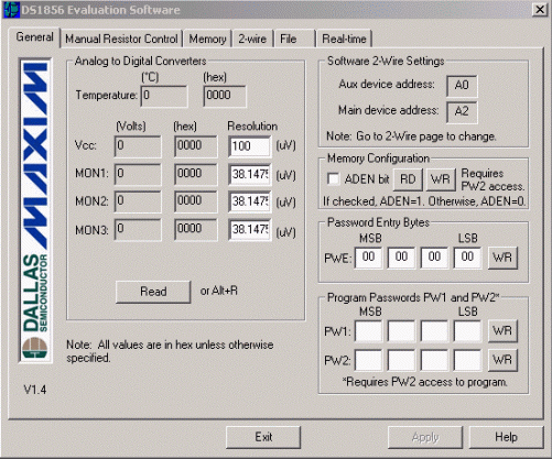 Figure 1.  General page.