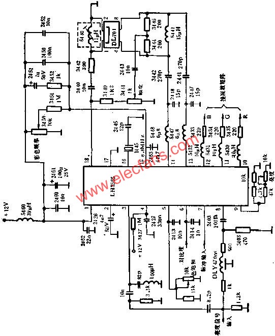 LH3565典型應(yīng)用電路圖  ttokpm.com