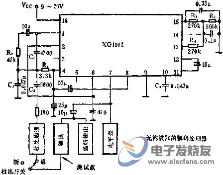 XG1011杜比B型降噪電路的應用  www.ttokpm.com