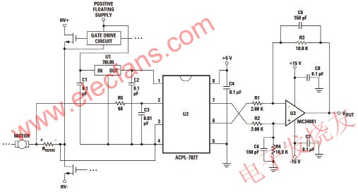 ACPL-782T應(yīng)用電路圖 www.ttokpm.com