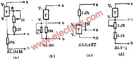 SL134M集成溫度傳感器電路圖  ttokpm.com