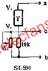 SL590集成溫度傳感器電路圖  ttokpm.com