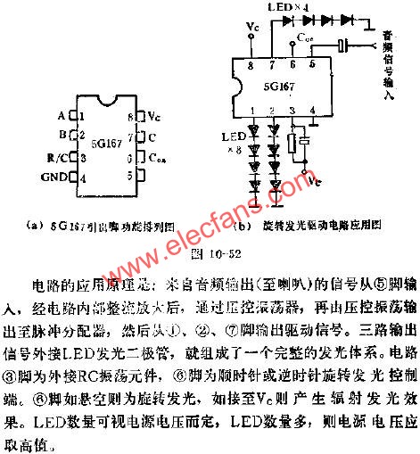 5G167引腳功能及典型應(yīng)用電路圖  www.ttokpm.com