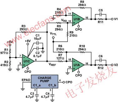 ADA4858-3用作PIN二極管驅(qū)動器 www.ttokpm.com