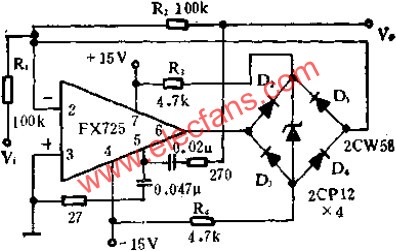 箝位放大器電路圖  www.ttokpm.com