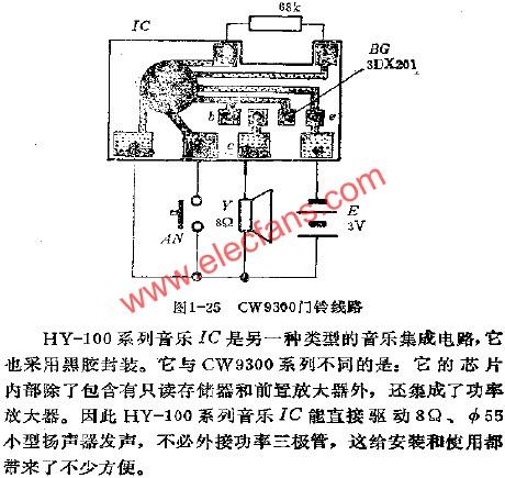 CW9300門鈴線路 www.ttokpm.com