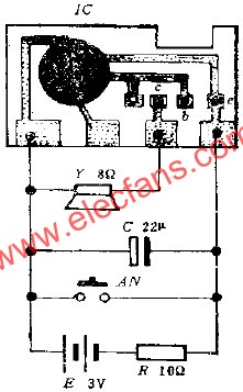 KD-15門鈴電路圖 www.ttokpm.com