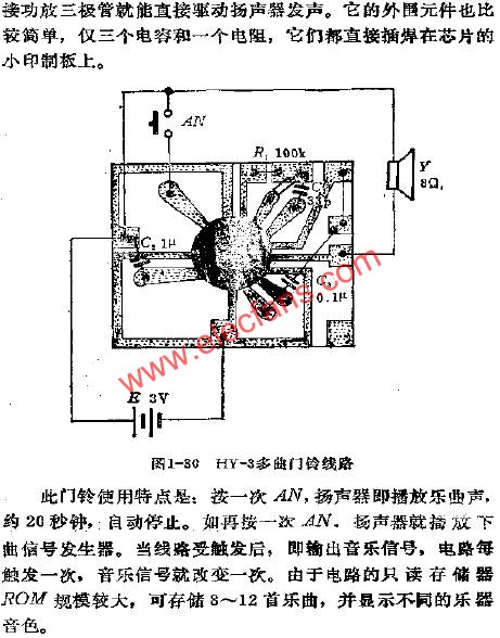 KY-3多曲門鈴線路 ttokpm.com