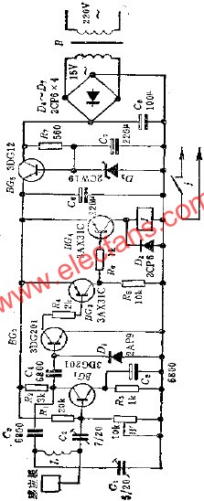 感應開關電路  ttokpm.com