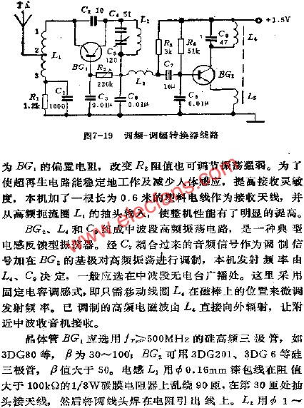 調(diào)頻-調(diào)幅轉(zhuǎn)換器電路  ttokpm.com