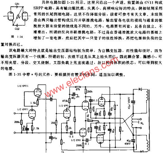 膽機推挽功放電路  ttokpm.com