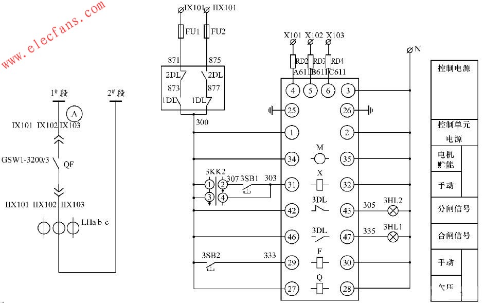  聯(lián)絡(luò)柜控制電路圖 ttokpm.com