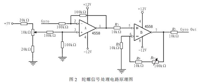 陀螺信號處理電路