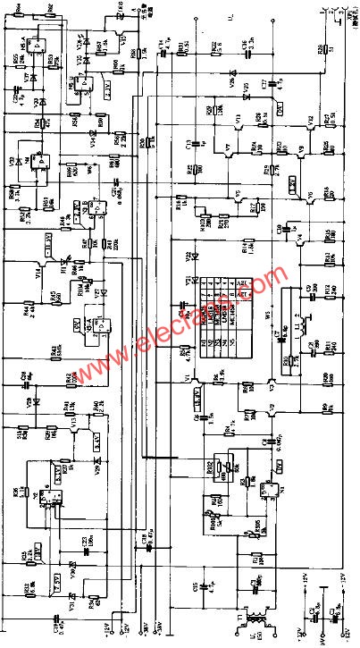 仿制AURA-VA50功放電路圖  www.ttokpm.com