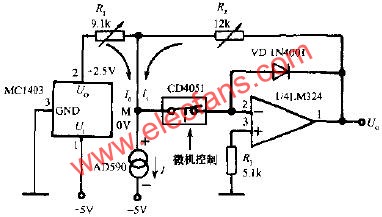 測溫電路的原理  ttokpm.com