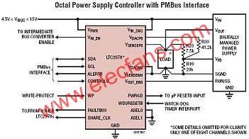 LTC2978典型應(yīng)用電路  ttokpm.com