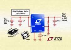 高壓、低噪聲、低壓差電壓線性穩(wěn)壓器 LT3060