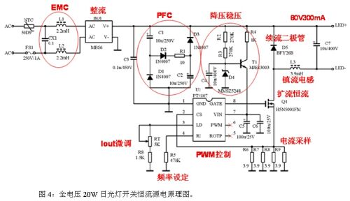 LED日光燈設(shè)計(jì)方案