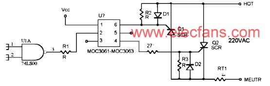 可控硅驅(qū)動電路 http://ttokpm.com