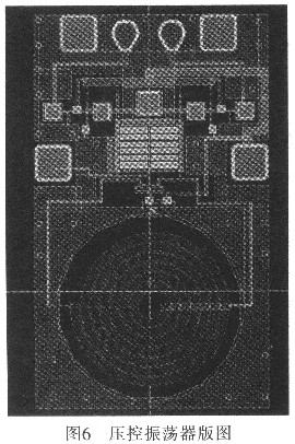 壓控振蕩器電路版圖