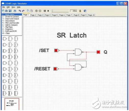 電子工程師10大熱門(mén)免費(fèi)DIY工具——錫達(dá)邏輯(Cedar Logic)模擬器