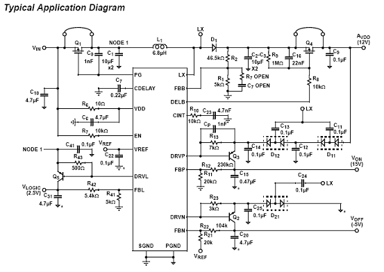 ISL78010應用電路圖