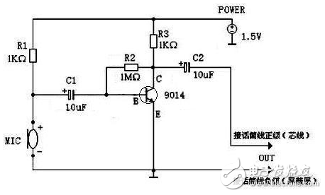 駐極體話筒工作原理,高靈敏度麥克風電路