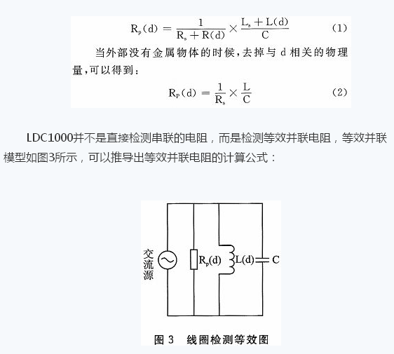 LDC1000傳感器