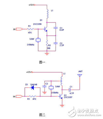 1000米無線發(fā)射電路圖大全（單管振蕩C8050/高頻三極管/T630調(diào)頻發(fā)射電路詳解）