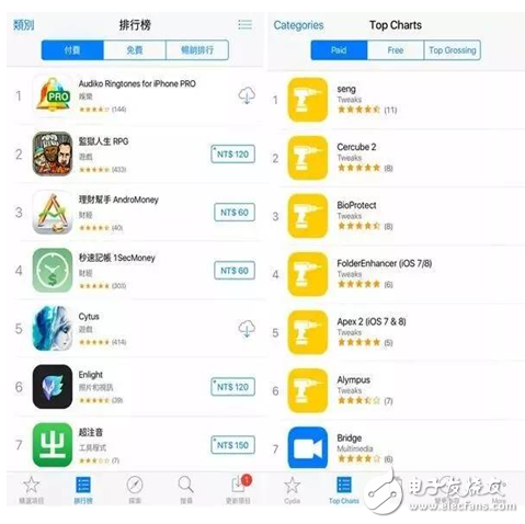 iOS10越獄插件：讓你的Cydia看起來有點像AppStore！