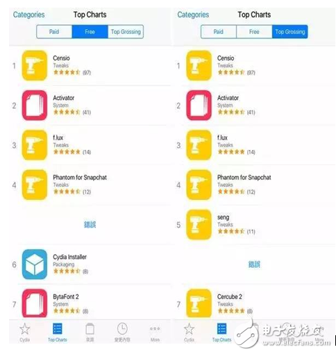 iOS10越獄插件：讓你的Cydia看起來有點像AppStore！