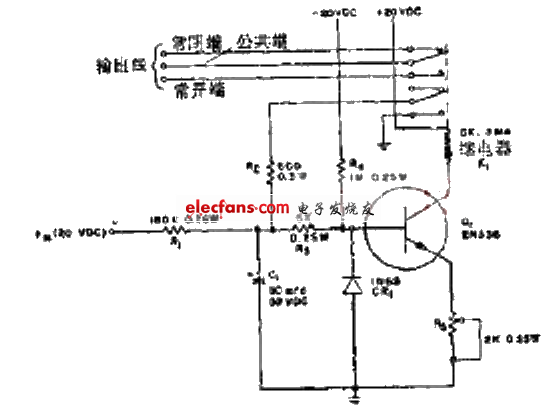 步進開關(guān)脈沖發(fā)生器電路的電路圖