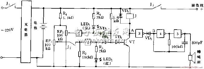 電池充電監(jiān)視電路