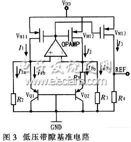 低壓帶隙基準(zhǔn)電路