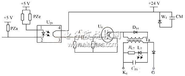 脈沖觸發(fā)電路原理圖