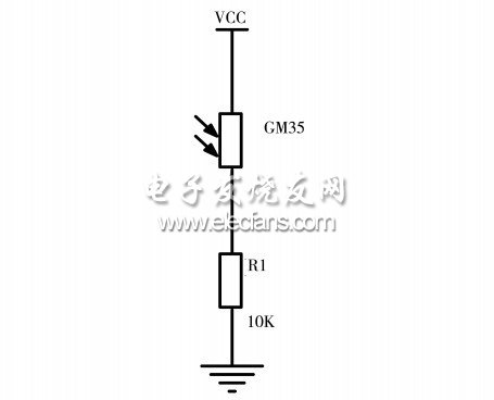 圖6 環(huán)境光檢測(cè)電路