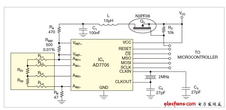 傳感器測(cè)量電路