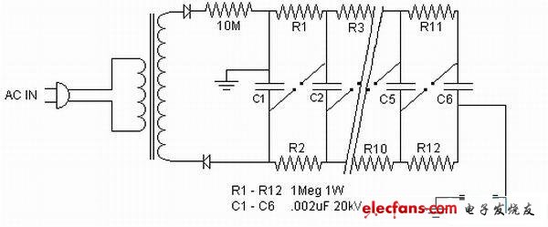 馬克思發(fā)生器電路圖