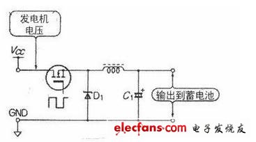 輸出200W風(fēng)力發(fā)電機(jī)充電電路