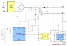 LED驅(qū)動(dòng)電源的單極PFC反激式開關(guān)電源方案