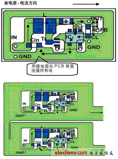 DC/DC轉(zhuǎn)換器設(shè)計(jì)中接地線(xiàn)的布線(xiàn)技巧