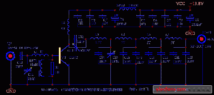 調(diào)頻發(fā)射功率放大電路