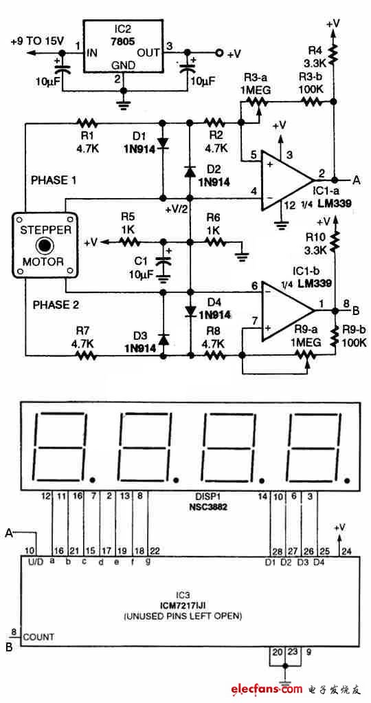 使用數(shù)字編碼的步進(jìn)電機(jī)驅(qū)動電路