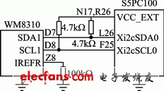 圖3 WM8310控制接口2驅(qū)動程序設(shè)計