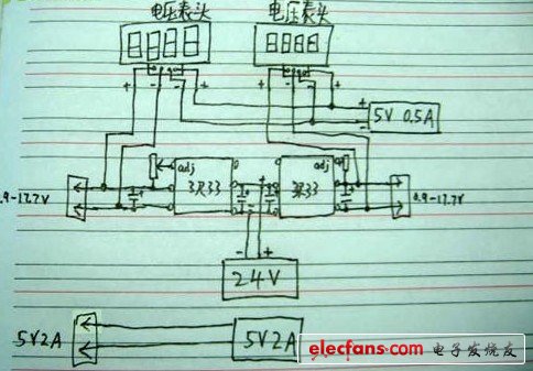 各種電壓表頭的接線法可能不一樣，詳見(jiàn)電壓表頭的說(shuō)明書(shū)。